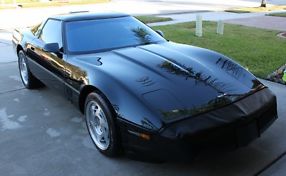 Chevrolet: 1990 Corvette ZR-1 triple black, ZR1, LT5 engine