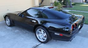 Chevrolet: 1990 Corvette ZR-1 triple black, ZR1, LT5 engine image 2