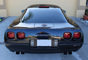 Chevrolet: 1990 Corvette ZR-1 triple black, ZR1, LT5 engine image 3