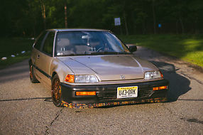 1990 Honda Civic EF Hatchback 5-speed Manual CLEAN Rust-free 170k image 7