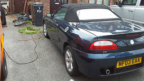 2003 MG TF BLUE great condition low mileage HEAD DONE image 6