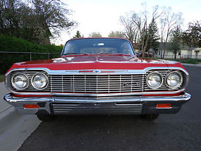 1964 Chevy Impala Super Sport SS Classic hobbiest Red black interior Sweet! L@@K image 7