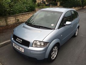 AUDI A2 1.4 TDI 2001 TAX AND TESTED £30 a YEAR ROAD TAX Part SERVICE HISTORY