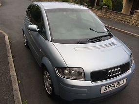 AUDI A2 1.4 TDI 2001 TAX AND TESTED £30 a YEAR ROAD TAX Part SERVICE HISTORY image 1
