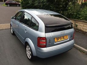 AUDI A2 1.4 TDI 2001 TAX AND TESTED £30 a YEAR ROAD TAX Part SERVICE HISTORY image 2