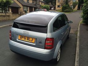 AUDI A2 1.4 TDI 2001 TAX AND TESTED £30 a YEAR ROAD TAX Part SERVICE HISTORY image 3