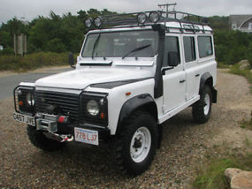 1986 LAND ROVER DEFENDER 110 STATION WAGONSPECIALISTS USA EXPORT 25 YEARS OLD