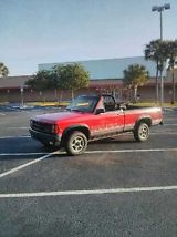 1989 DODGE DAKOTA PICKUP CONVERTIBLE 4X4 -1 of only 3,758 convertibles produced image 3