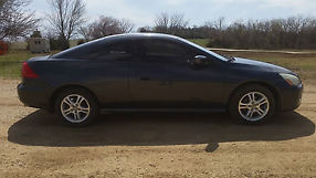 2006 Honda Accord Coupe Dark Gray Good Condition Inside And Out