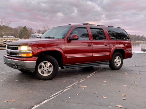 2002 Chevrolet Suburban 1500 SUV Red 4WD Automatic K1500 image 6