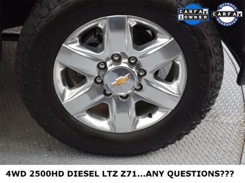 2021 Chevrolet Silverado 2500HD LTZ 11,944 Miles Black 4D Crew Cab Duramax 6.6L image 7