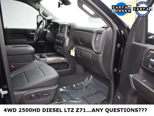 2021 Chevrolet Silverado 2500HD LTZ 11,944 Miles Black 4D Crew Cab Duramax 6.6L image 8
