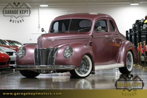 1940 Ford Deluxe Coupe Custom Pearl Coupe Supercharged 302 V8 137 Miles