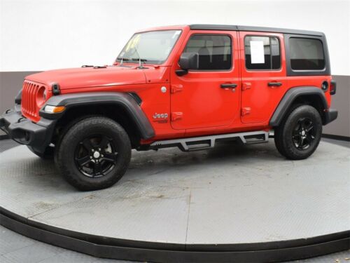 2018 Jeep Wrangler Unlimited Sport 36,212 Miles Firecracker Red Clearcoat 4D Spo image 5