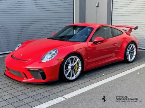 2018  911 GT3 5328 Miles Guards Red 2D Coupe 4.0L 6-Cylinder 6-Speed Manu