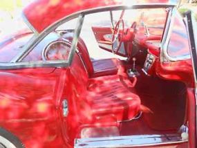 1960 C1 Stunning Roman Red (white coves) Red Interior image 7