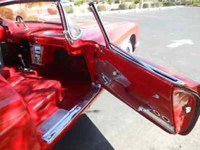 1960 C1 Stunning Roman Red (white coves) Red Interior image 8