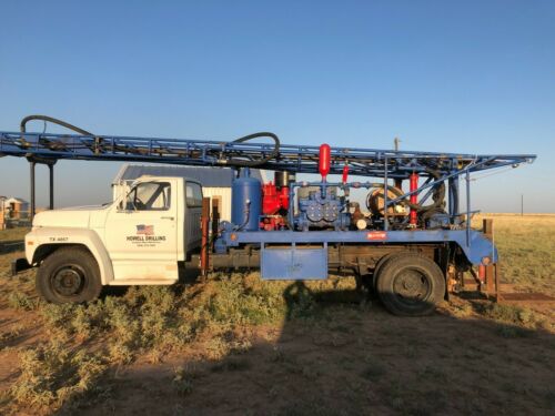 Nice Mayhew 1000 Water Well Drilling Rig on 1982 Ford F700