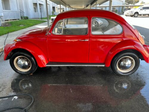 1968 Volkswagen Beetle Automatic Stick Shift No Rust/Dents Ready to Sand/Paint!