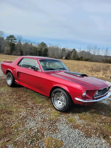 1967  Mustang Restomod Coupe with Shelby Features Coupe Red RWD Automatic