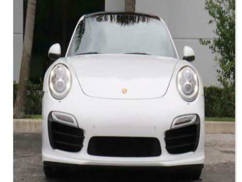 2014  911 Turbo S, White with 15,130 Miles available now!