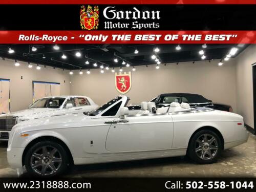 2015  Phantom Drophead, Pearl White with 13800 Miles available now!