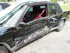 1988 CADILLAC COUPE DEVILLE/NEEDS DOOR REPLACEMENT~AFTER BODYWORK OVERALL NICE 1 image 3