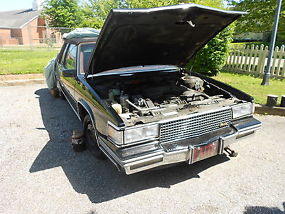 1988 CADILLAC COUPE DEVILLE/NEEDS DOOR REPLACEMENT~AFTER BODYWORK OVERALL NICE 1 image 8