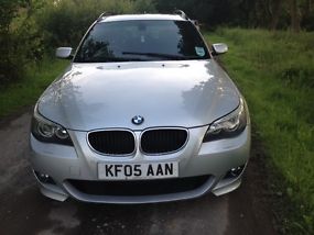2005 BMW 535D SPORT TOURING AUTO SILVER image 3