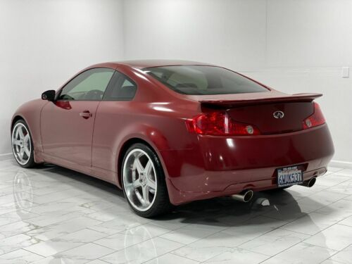 2004 Infiniti G35 Base RWD 2dr Coupe 94460 Miles Red Coupe 3.5L V6 Automatic 5-S image 3