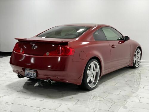 2004 Infiniti G35 Base RWD 2dr Coupe 94460 Miles Red Coupe 3.5L V6 Automatic 5-S image 5