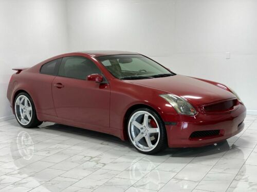 2004 Infiniti G35 Base RWD 2dr Coupe 94460 Miles Red Coupe 3.5L V6 Automatic 5-S image 6