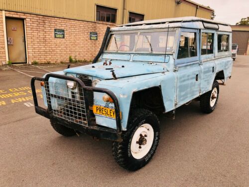 68 LAND ROVER Series 2A 109 4WD LWB Wagon # troop carrier jeep troopy toyota vw