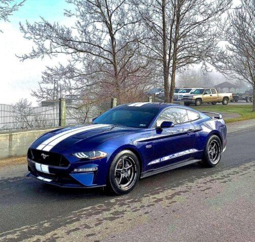 2019 Ford Mustang Coupe Blue RWD Automatic GT