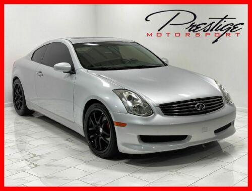 2006  G35 Base 2dr Coupe w/automatic 107280 Miles Platinum Silver Metall