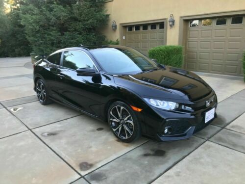2017  Civic Coupe Black FWD Manual Si