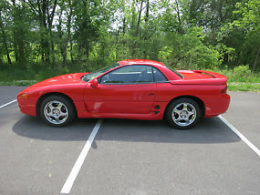 1995 Mitsubishi 3000GT VR4 Spyder Convertible Red(In PRIMO Condition) image 1