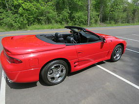 1995 Mitsubishi 3000GT VR4 Spyder Convertible Red(In PRIMO Condition) image 8