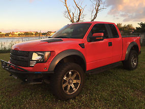 2010 Ford F 150 Svt Raptor Extended Cab Pickup 4 Door 6 2l