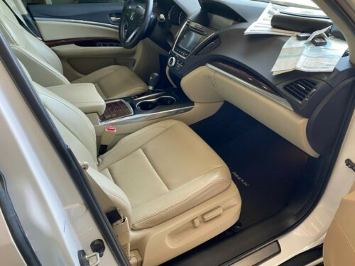 2014 Acura MDX FWD - White exterior, Saddle interior, 3 Row seating, New tires. image 6