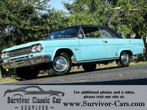 1966 AMCRamblerRebelTealSurvivor Classic Car Services LLC