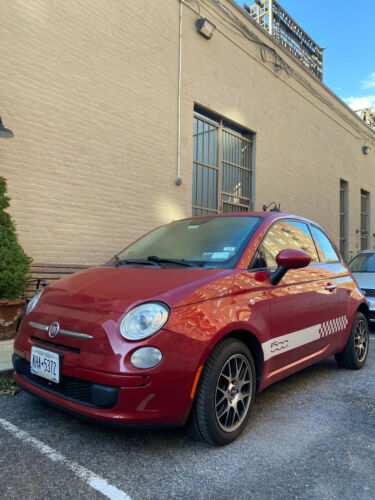 fiat 500 automatic solid condition new tires