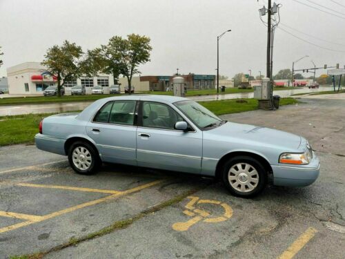 2003 Mercury Grand Marquis Sedan Blue RWD Automatic LS image 2