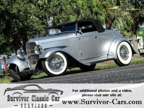 1932 Model 18RoadsterIngot SilverSurvivor Classic Car Services LLC