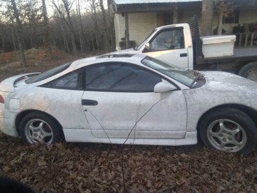 1998  Eclipse Hatchback White FWD Manual GS