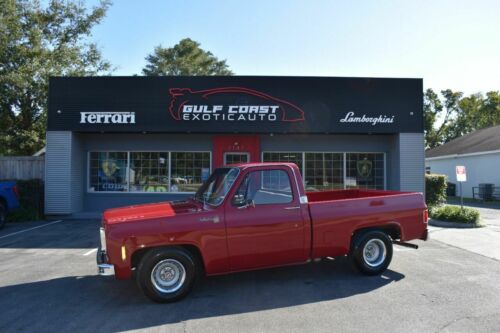 1978  C/K 1500 Series3000 Miles Red Pickup Truck V8 Other Automatic