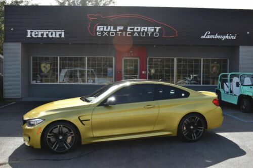 2015  M4 Base 2dr Coupe 26157 Miles Yellow Coupe 3.0L I6 Twin Turbocharger Au