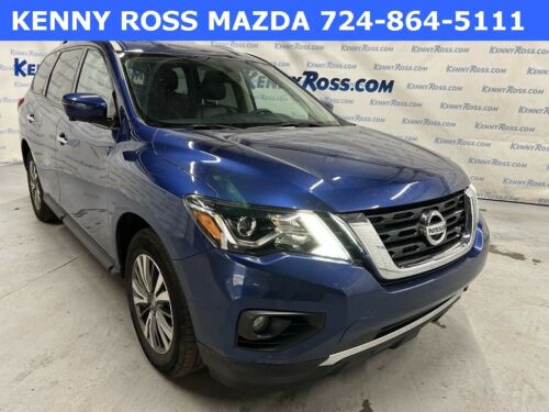 Caspian Blue Metallic  Pathfinder with 47497 Miles available now!