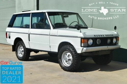 1978  LAND ROVER Classic 38415 Miles White SUV 8 Manual