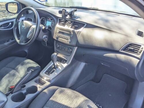2014 Nissan Sentra Sedan Black FWD Automatic SV image 7